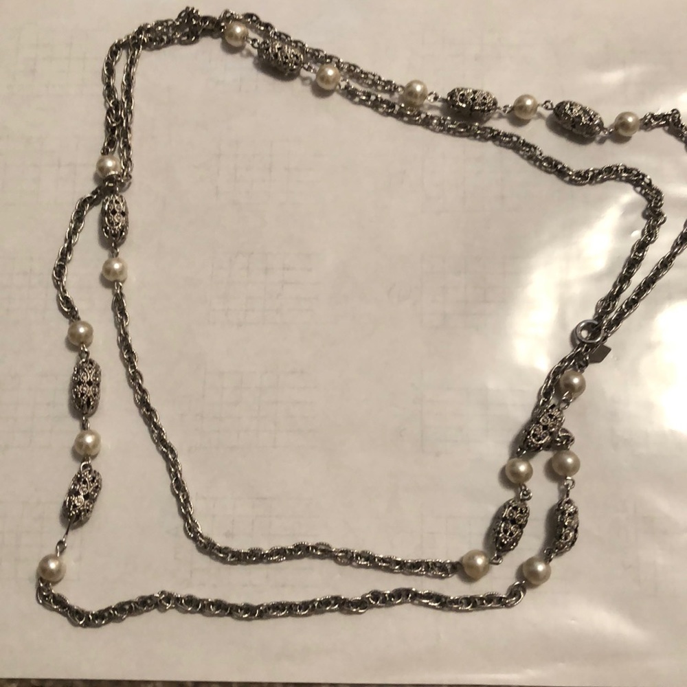 layered necklace